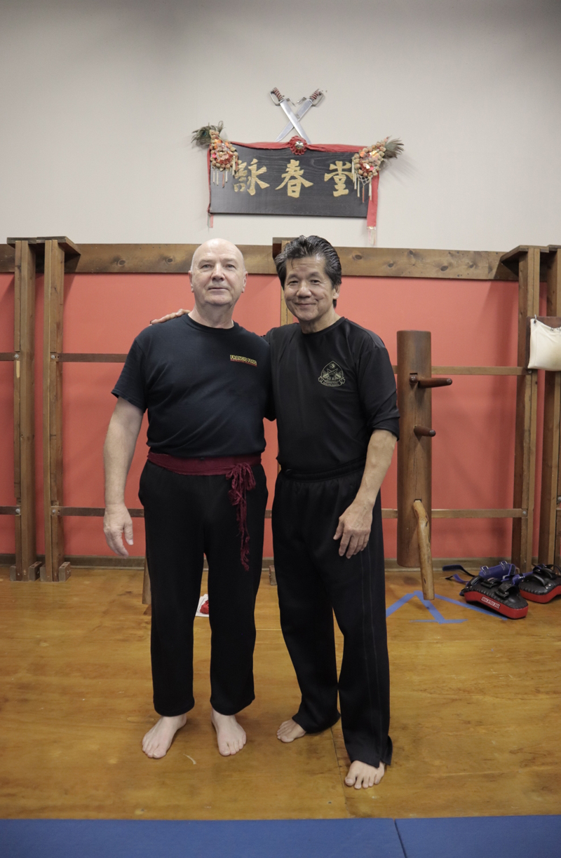 Sifu James Fell and Sifu Francis Fong