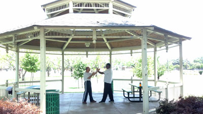Dragon James Fell with some Wing Chun friends